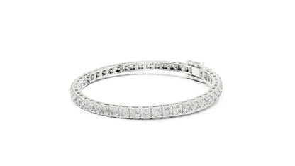 Round Tennis Lab Grown Diamond Bracelet