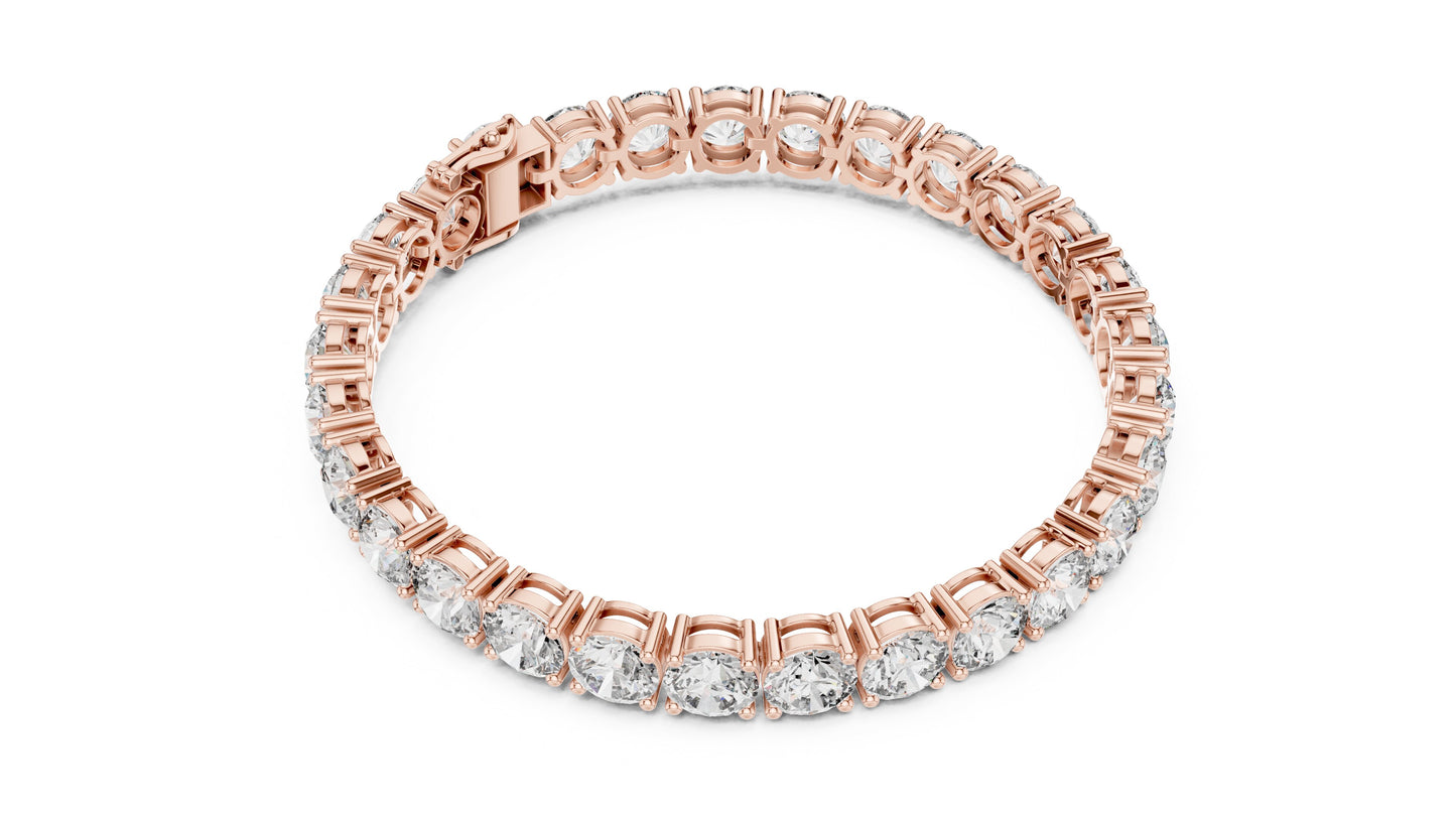 Oval Tennis Lab Grown Diamond Bracelet
