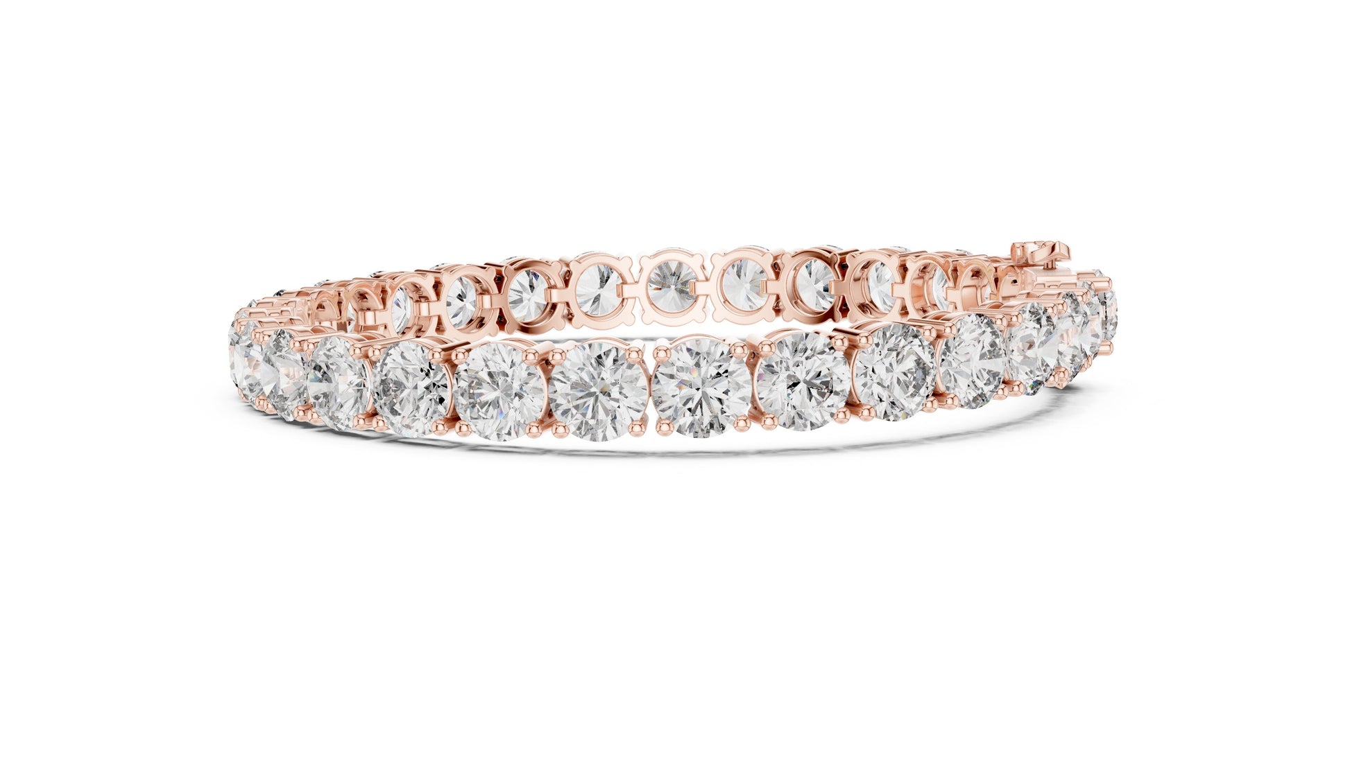 Oval Tennis Lab Grown Diamond Bracelet