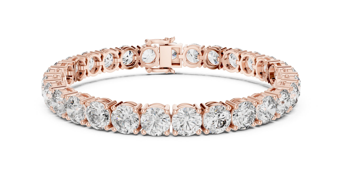 Oval Tennis Lab Grown Diamond Bracelet