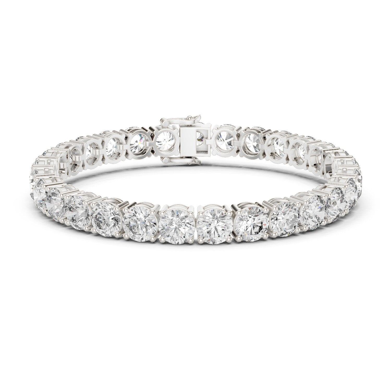 Oval Tennis Lab Grown Diamond Bracelet