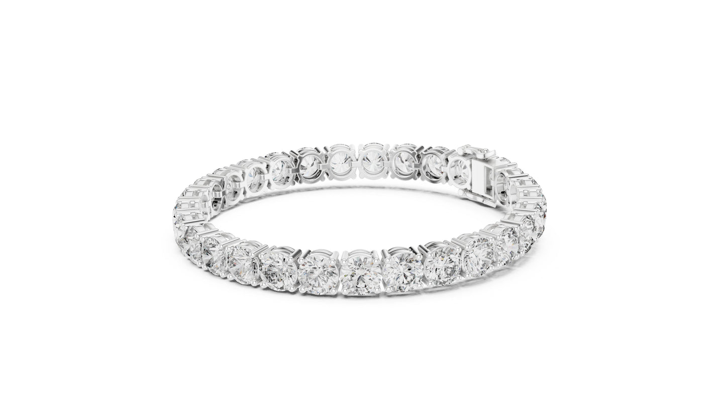 Oval Tennis Lab Grown Diamond Bracelet