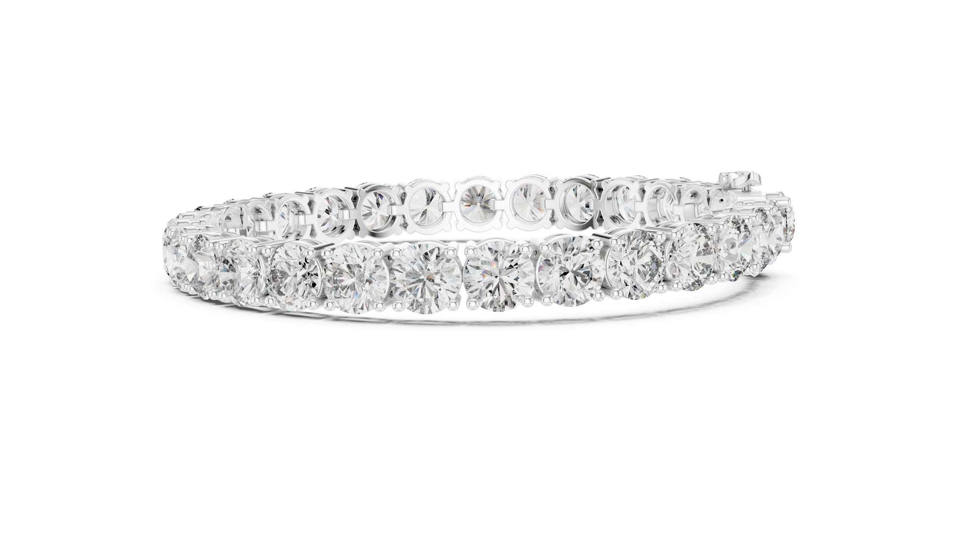 Oval Tennis Lab Grown Diamond Bracelet