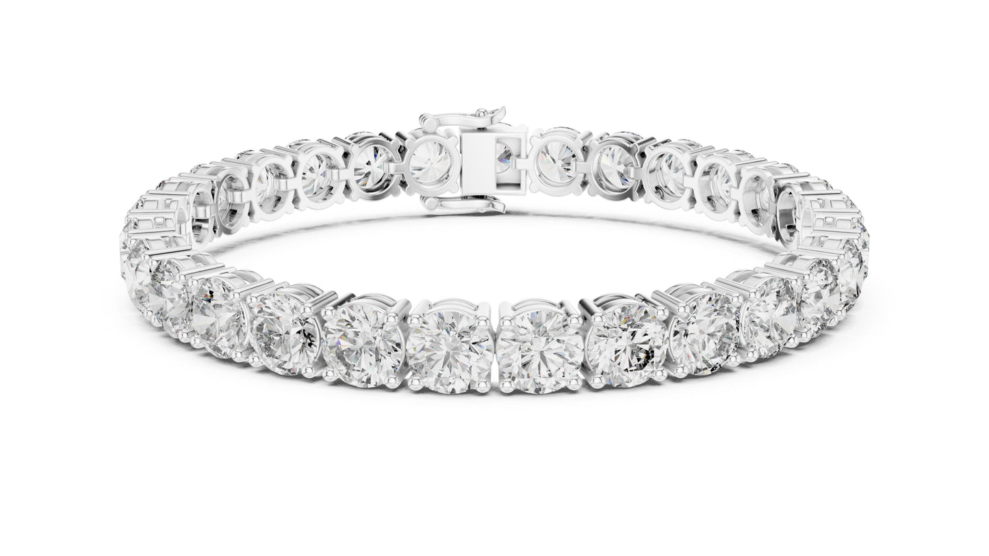 Oval Tennis Lab Grown Diamond Bracelet
