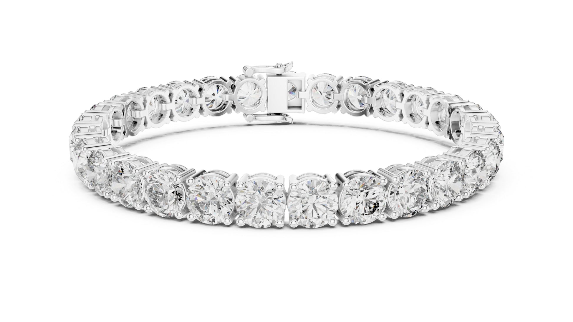 Oval Tennis Lab Grown Diamond Bracelet