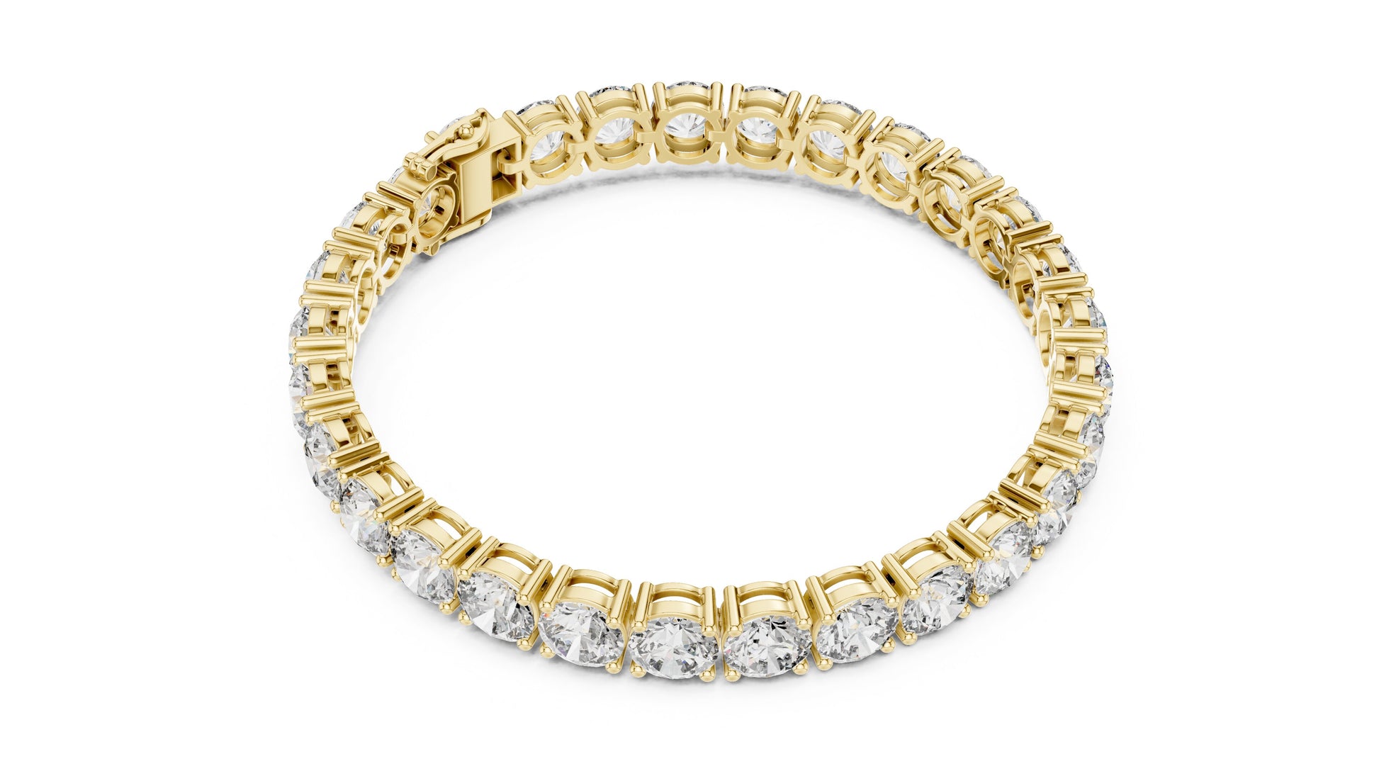 Oval Tennis Lab Grown Diamond Bracelet