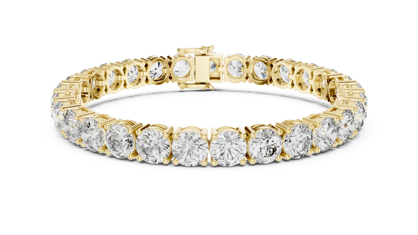 Oval Tennis Lab Grown Diamond Bracelet