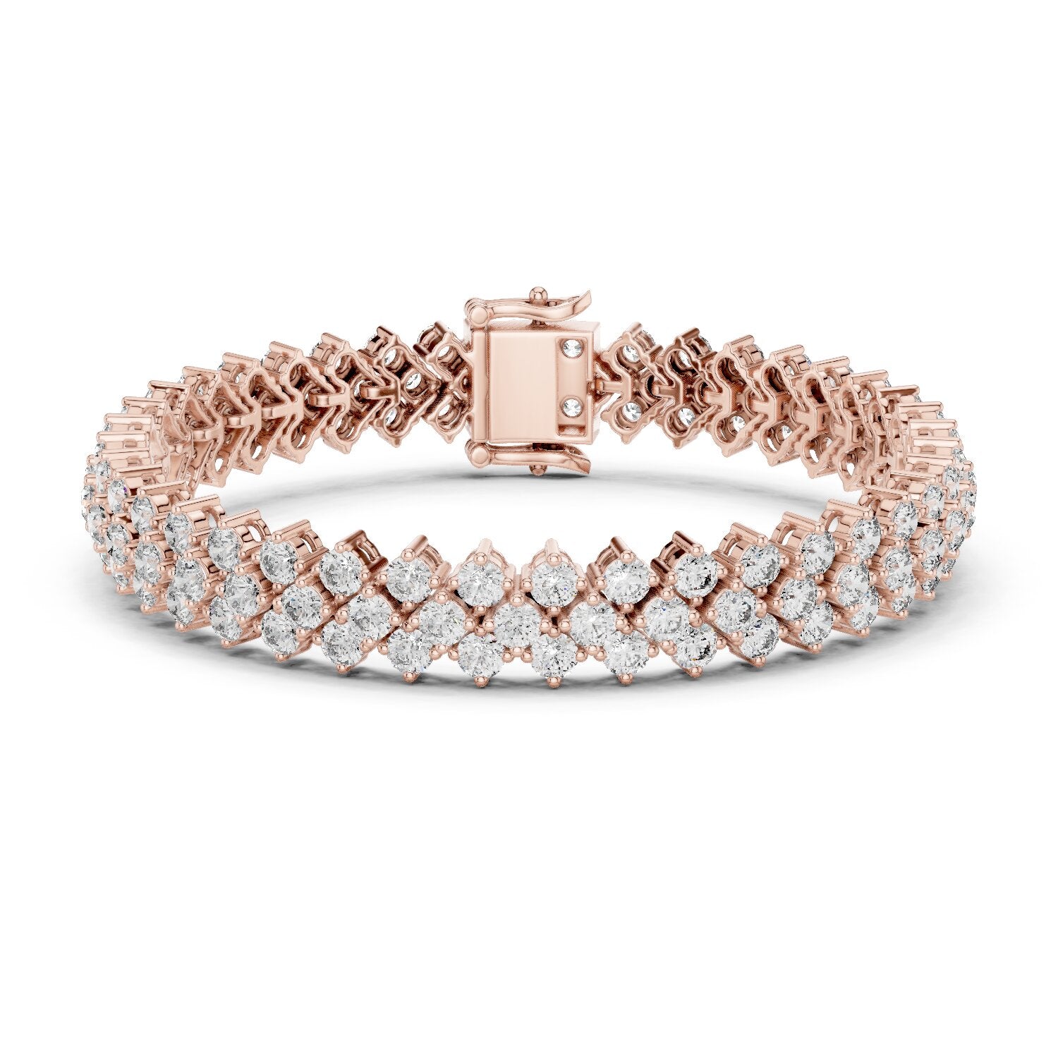 Marquise Tennis Lab Grown Diamond Bracelet