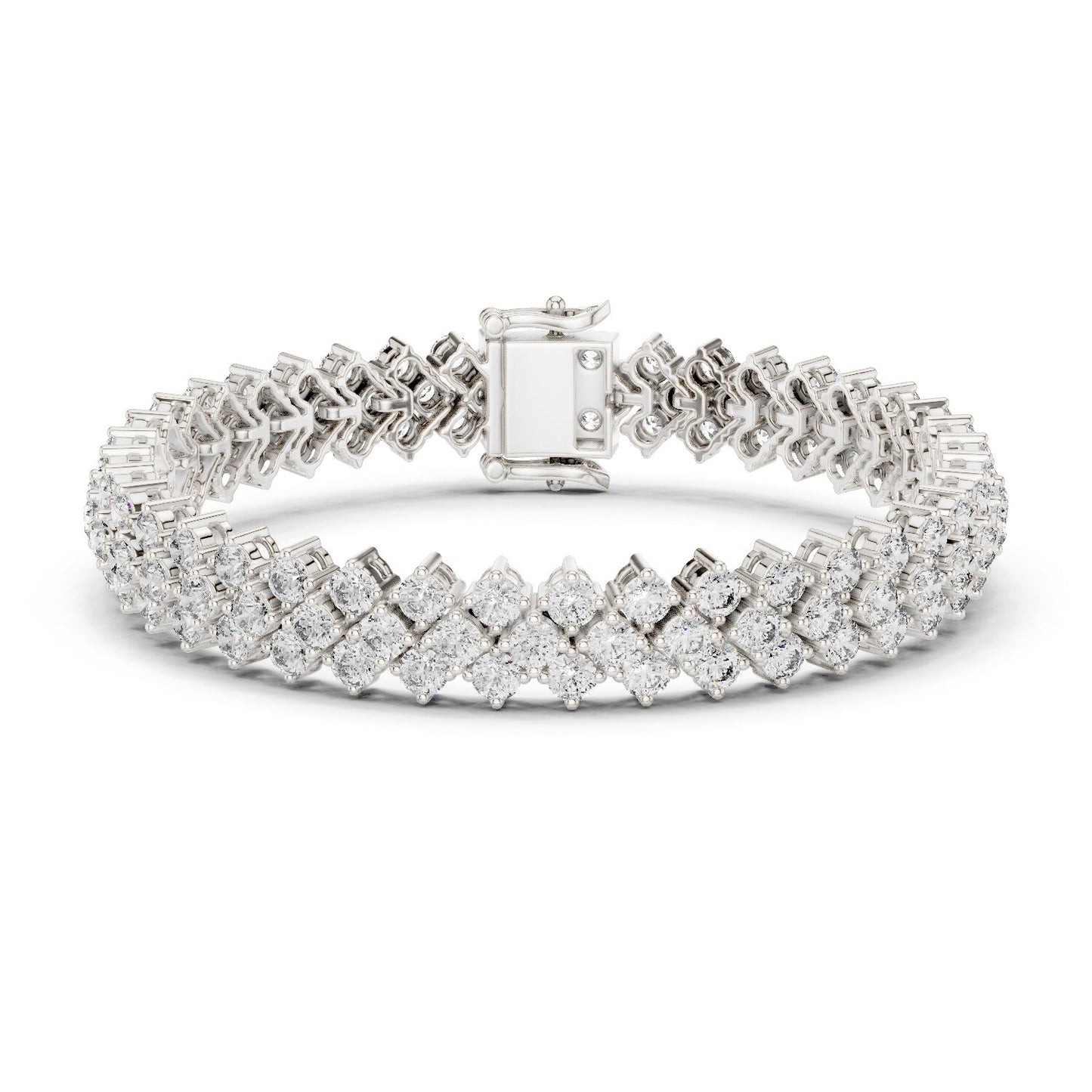 Marquise Tennis Lab Grown Diamond Bracelet