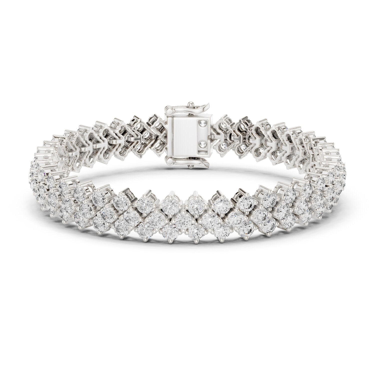 Marquise Tennis Lab Grown Diamond Bracelet