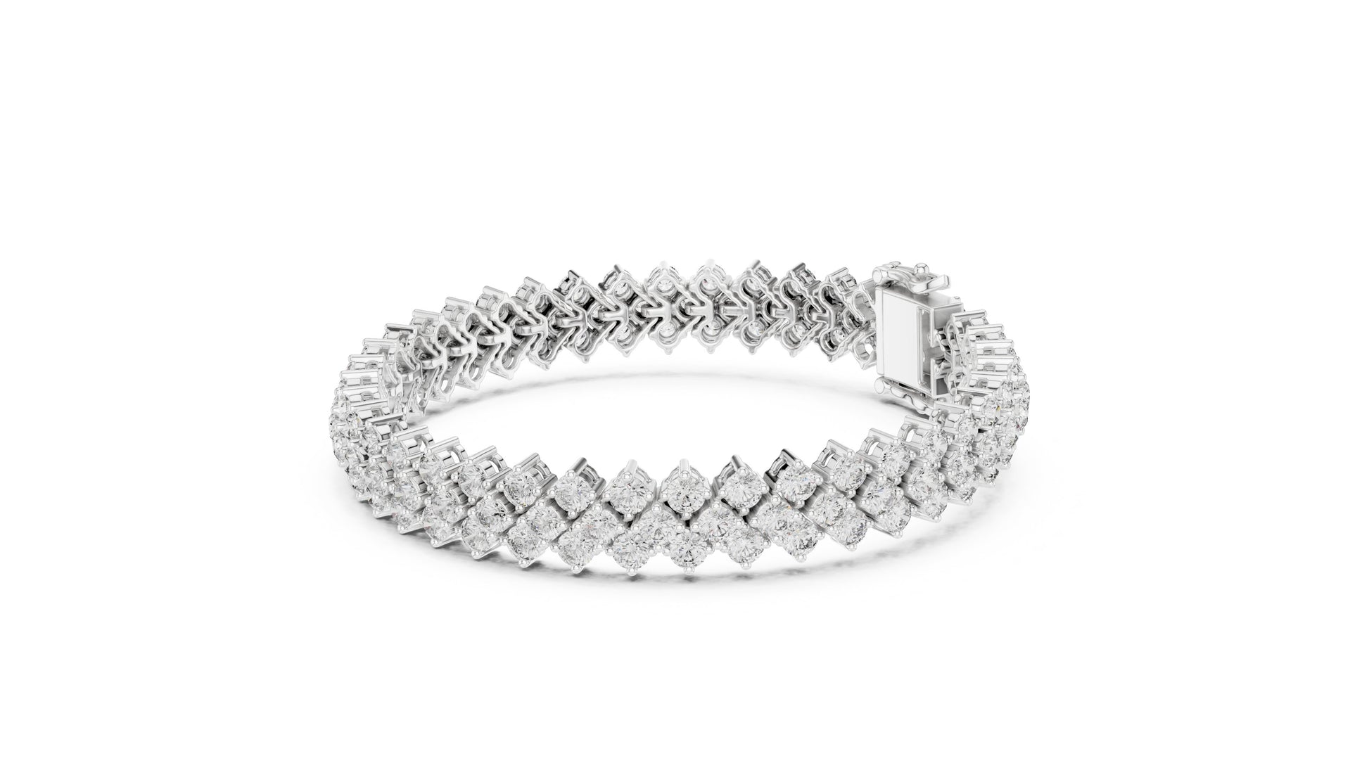 Marquise Tennis Lab Grown Diamond Bracelet