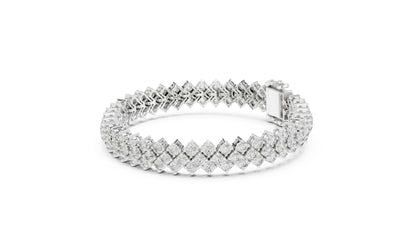 Marquise Tennis Lab Grown Diamond Bracelet