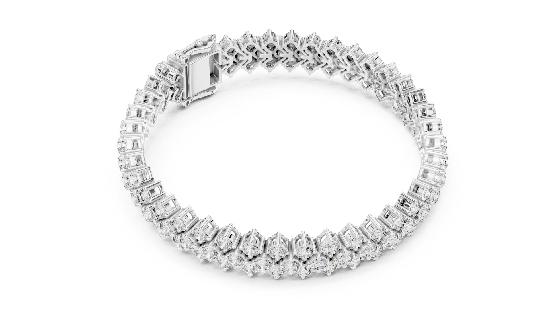 Marquise Tennis Lab Grown Diamond Bracelet