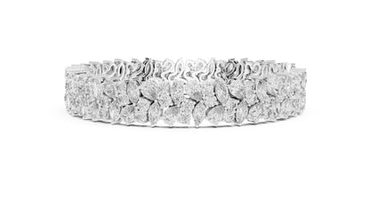 Marquise Tennis Lab Grown Diamond Bracelet