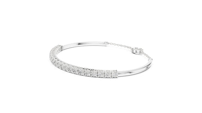 Round Bangle Lab Grown Diamond Bracelet