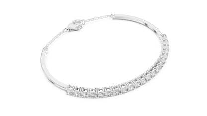 Round Bangle Lab Grown Diamond Bracelet