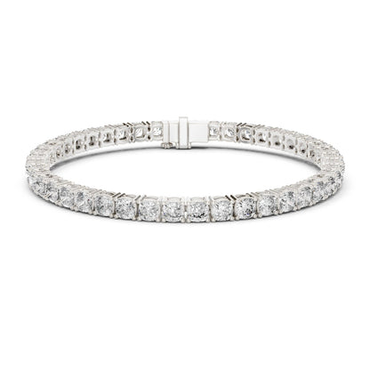 Round Tennis Lab Grown Diamond Bracelet