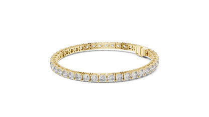 Round Tennis Lab Grown Diamond Bracelet