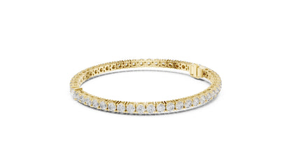 Round Tennis Lab Grown Diamond Bracelet