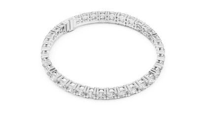 Round Tennis Lab Grown Diamond Bracelet