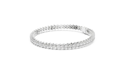 Marquise Tennis Lab Grown Diamond Bracelet