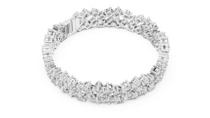 Round Tennis Lab Grown Diamond Bracelet