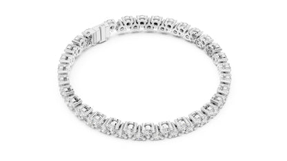 Round Tennis Lab Grown Diamond Bracelet