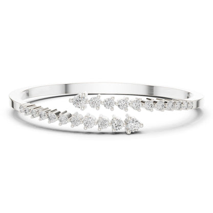 Marquise Bangle Lab Grown Diamond Bracelet