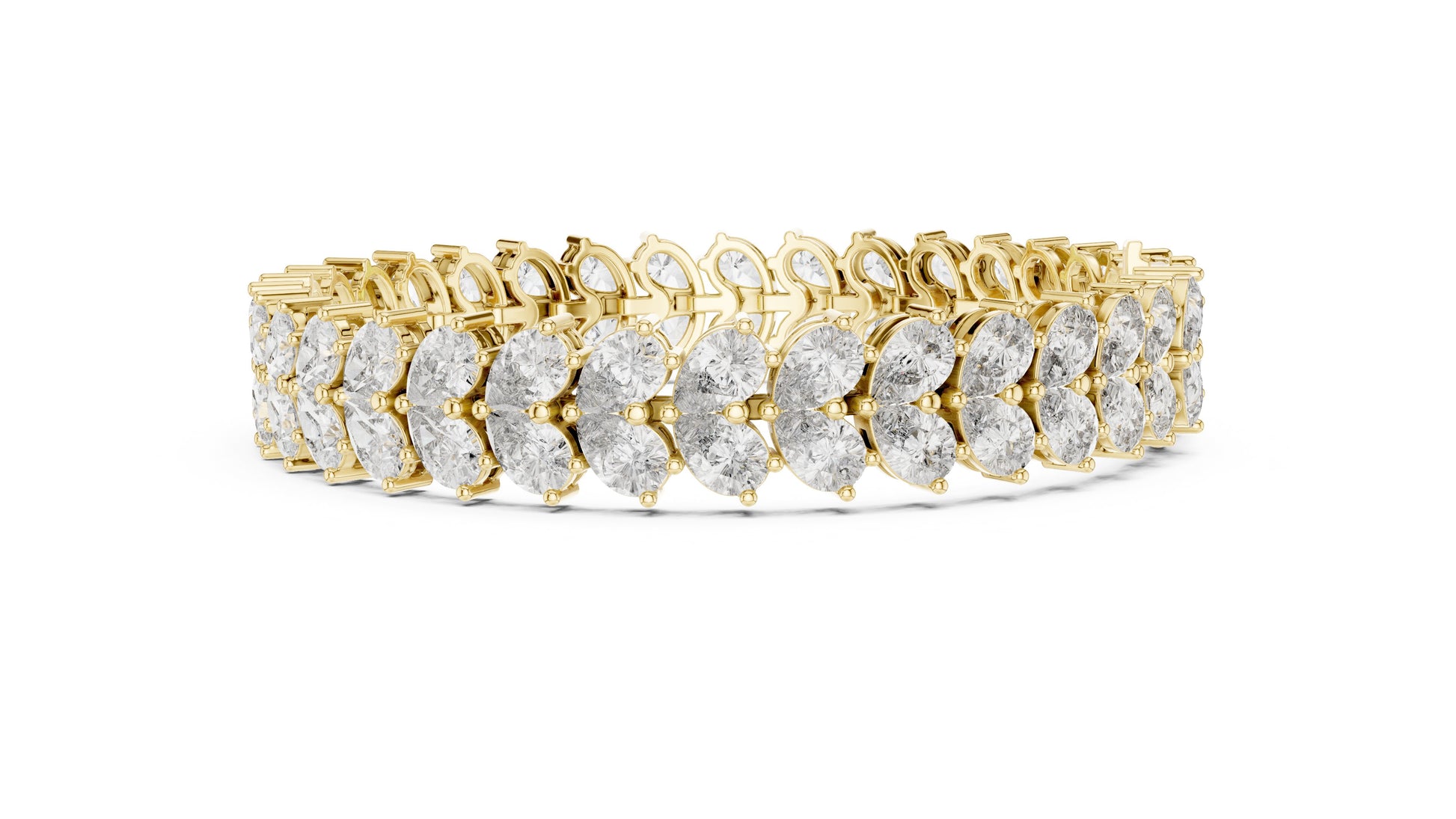 Marquise Tennis Lab Grown Diamond Bracelet