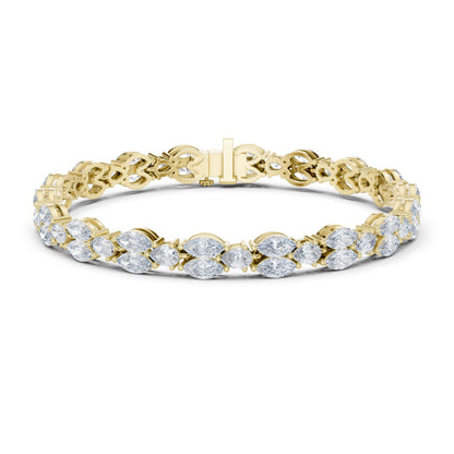 Marquise Tennis Lab Grown Diamond Bracelet