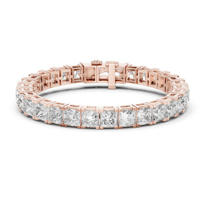 Princess Tennis Lab Grown Diamond Bracelet