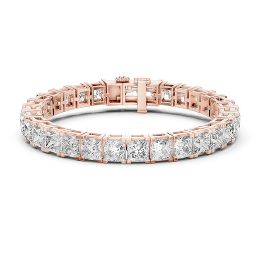 Princess Tennis Lab Grown Diamond Bracelet