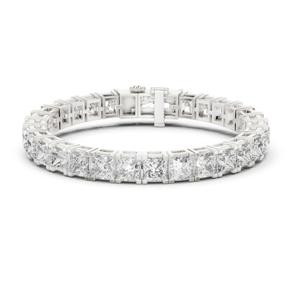 Princess Tennis Lab Grown Diamond Bracelet