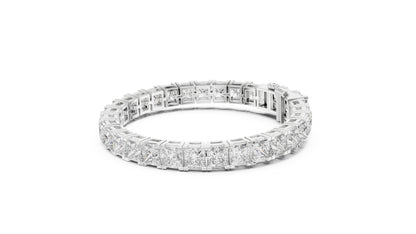 Princess Tennis Lab Grown Diamond Bracelet