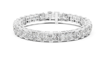 Princess Tennis Lab Grown Diamond Bracelet