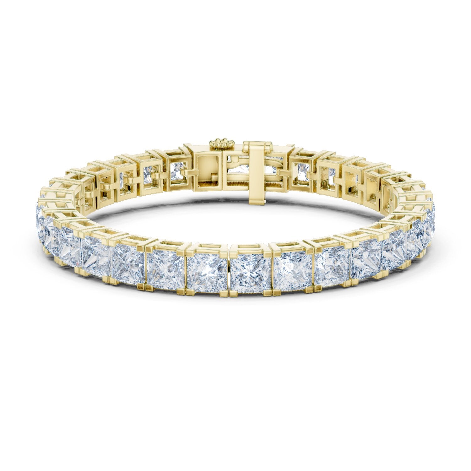 Princess Tennis Lab Grown Diamond Bracelet