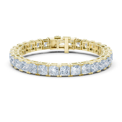 Princess Tennis Lab Grown Diamond Bracelet
