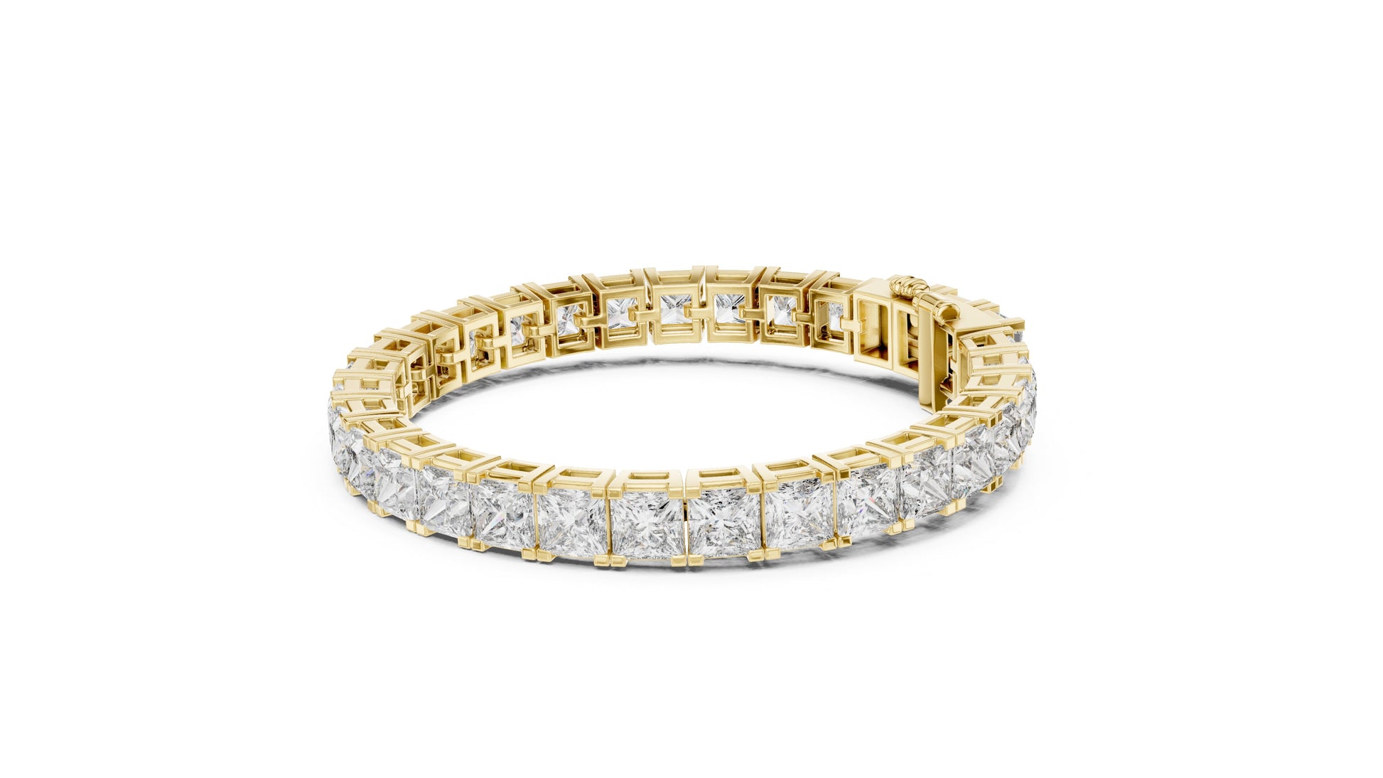 Princess Tennis Lab Grown Diamond Bracelet
