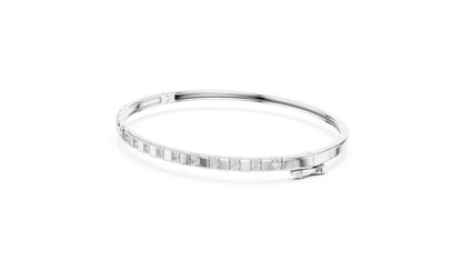 Round Bangle Lab Grown Diamond Bracelet