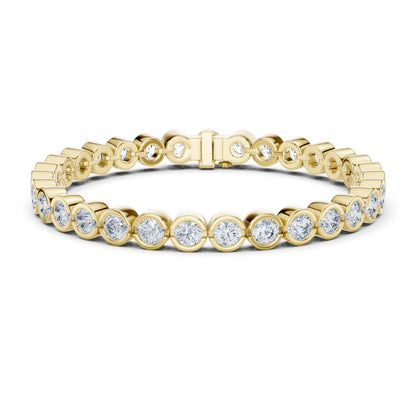 Round Tennis Lab Grown Diamond Bracelet