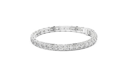 Round Tennis Lab Grown Diamond Bracelet