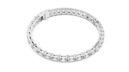 Round Tennis Lab Grown Diamond Bracelet