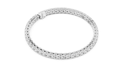 Round Tennis Lab Grown Diamond Bracelet