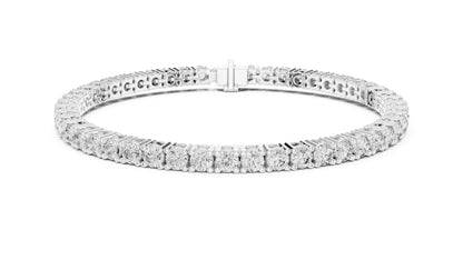Round Tennis Lab Grown Diamond Bracelet