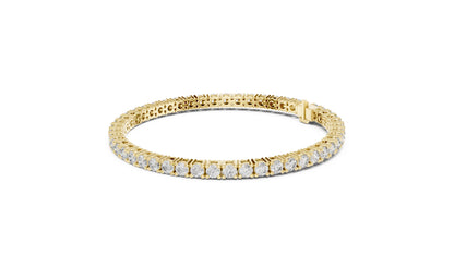 Round Tennis Lab Grown Diamond Bracelet