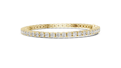 Round Tennis Lab Grown Diamond Bracelet