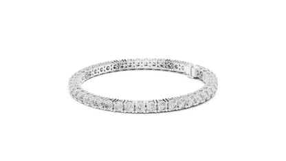Round Tennis Lab Grown Diamond Bracelet
