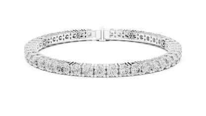 Round Tennis Lab Grown Diamond Bracelet