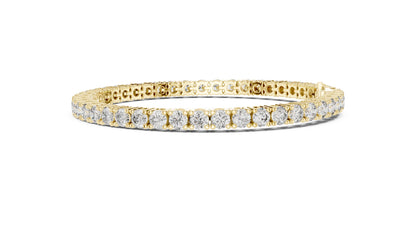 Round Tennis Lab Grown Diamond Bracelet