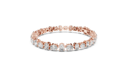 Oval Tennis Lab Grown Diamond Bracelet